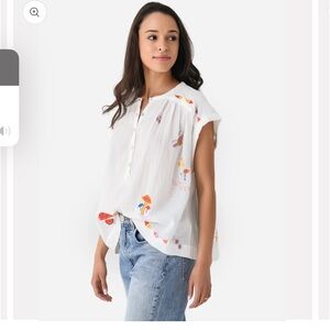 Mother The Slow Ride Pop Over Top size XS/S